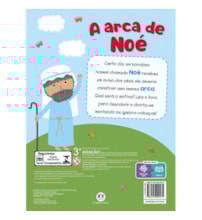 Livro Quebra-cabeça com 20 peças A arca de Noé