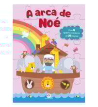 Livro Quebra-cabeça com 20 peças A arca de Noé