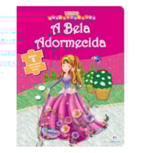 Livro Quebra-cabeça com 20 peças A Bela Adormecida Livro Quebra-cabeça com 20 peças A Bela Adormecida