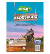 Livro Quebra-cabeça com 20 peças Alossauro