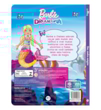 Livro Quebra-cabeça com 20 peças Barbie - Um sonho mágico