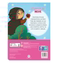 Livro Quebra-cabeça com 20 peças Branca de Neve