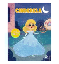 Livro Quebra-cabeça com 20 peças Cinderela