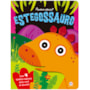 Livro Quebra-cabeça com 20 peças Estegossauro