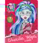 Livro Quebra-cabeça com 20 peças Monster High - Ghoulia Yelps, a zumbi