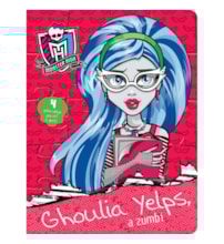 Livro Quebra-cabeça com 20 peças Monster High - Ghoulia Yelps, a zumbi Livro Quebra-cabeça com 20 peças Monster High - Ghoulia Yelps, a zumbi
