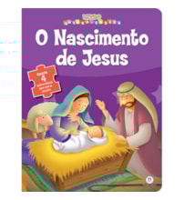 Livro Quebra-cabeça com 20 peças O nascimento de Jesus Livro Quebra-cabeça com 20 peças O nascimento de Jesus