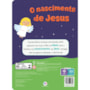 Livro Quebra-cabeça com 20 peças O nascimento de Jesus