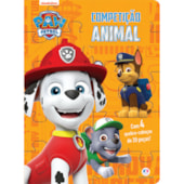 Produto Livro Quebra-cabeça com 20 peças Patrulha Canina - Competição animal