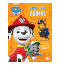 Livro Quebra-cabeça com 20 peças Patrulha Canina - Competição animal