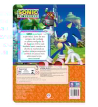 Livro Quebra-cabeça com 20 peças Sonic - Turma do Sonic