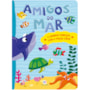 Livro Quebra-cabeça com 6 peças Amigos do mar