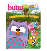 Livro Quebra-cabeça com 6 peças Bubu e as corujinhas - Conhecendo a família