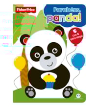 Livro Quebra-cabeça com 6 peças Fisher-Price - Parabéns, panda! Livro Quebra-cabeça com 6 peças Fisher-Price - Parabéns, panda!