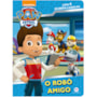 Livro Quebra-cabeça com 6 peças Patrulha Canina - O robô amigo