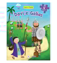 Livro Quebra-cabeça Davi e Golias