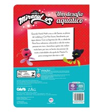 Livro Quebra-cabeça Ladybug - Um desafio aquático
