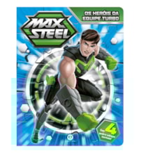 Livro Quebra-cabeça Max Steel - Os heróis da equipe turbo