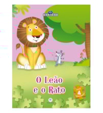 Livro Quebra-cabeça O leão e o rato