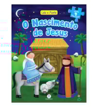 Livro Quebra-cabeça O nascimento de Jesus