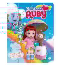 Livro Quebra-cabeça Rainbow Ruby - Cientista em ação