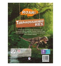 Livro Quebra-cabeça Tiranossauro rex