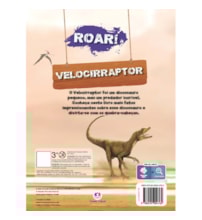 Livro Quebra-cabeça Velocirraptor