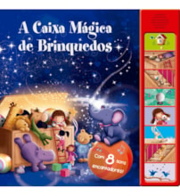 Livro Sonoro A caixa mágica de brinquedos