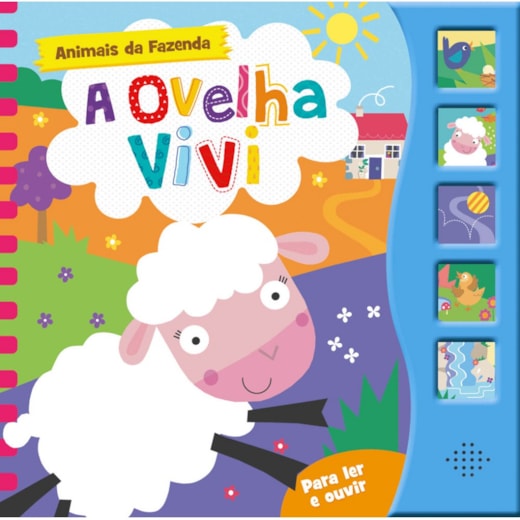 Livro Sonoro A ovelha Vivi