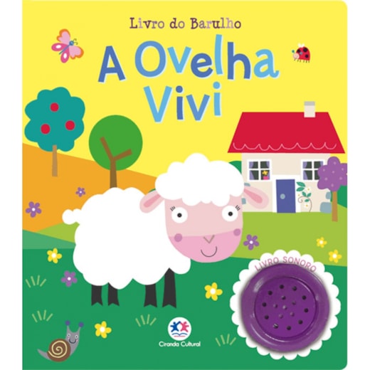 Livro Sonoro A ovelha Vivi