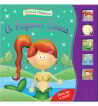 Livro Sonoro A pequena sereia