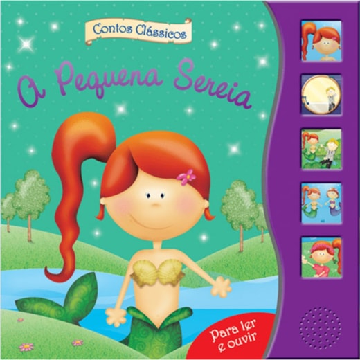 Livro Sonoro A pequena sereia