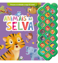 Livro Sonoro Animais da selva