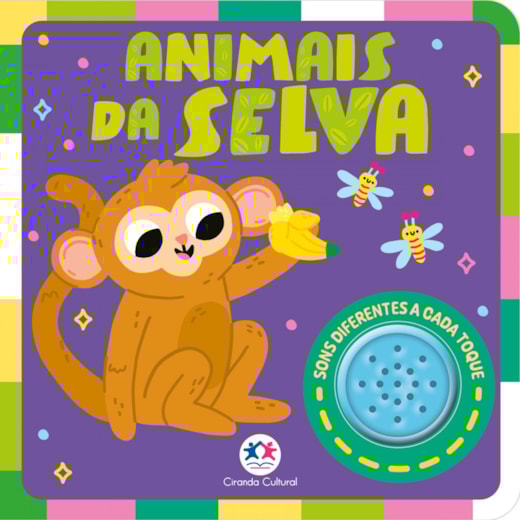Livro Sonoro Animais da Selva