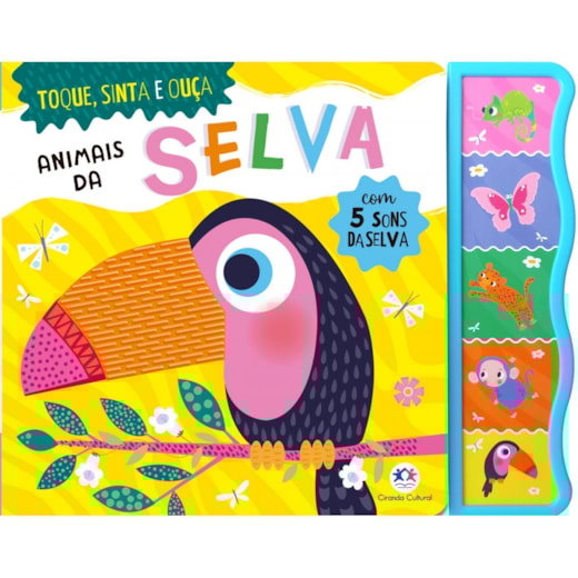 Livro Sonoro Animais da Selva