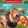 Livro Sonoro Animais da selva - Toque e sinta do barulho - Livro sonoro com textura