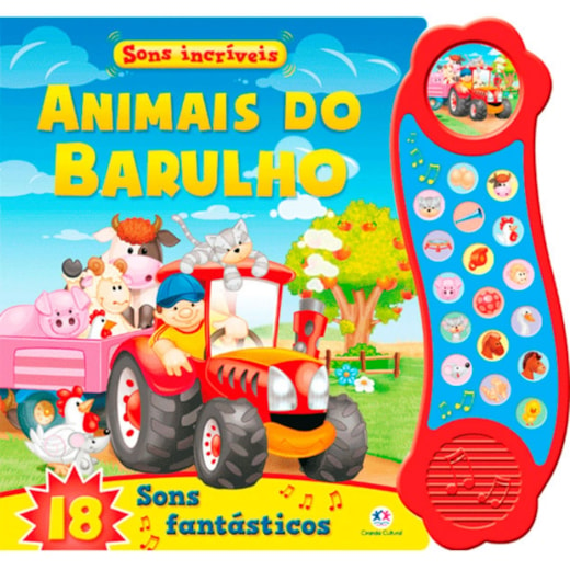 Livro Sonoro Animais do barulho