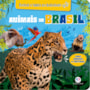 Livro Sonoro Animais do Brasil - Livro sonoro com textura