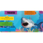 Livro Sonoro Animais do mar - Livro sonoro com textura