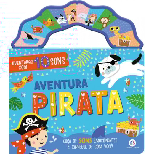 Livro Sonoro Aventura Pirata