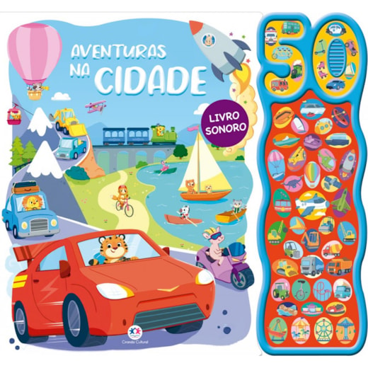 Livro Sonoro Aventuras na cidade