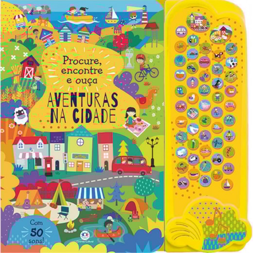 Livro Sonoro Aventuras na Cidade