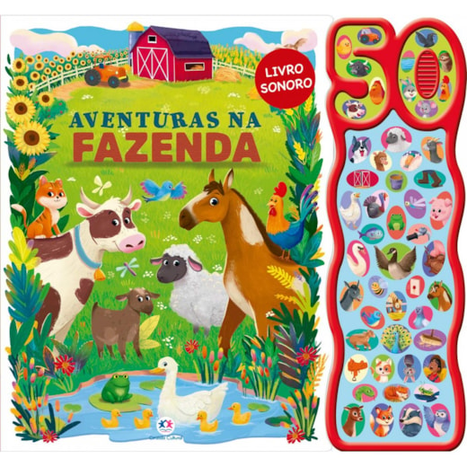 Livro Sonoro Aventuras na fazenda