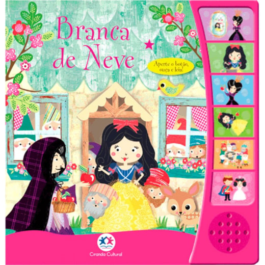 Livro Sonoro Branca de Neve