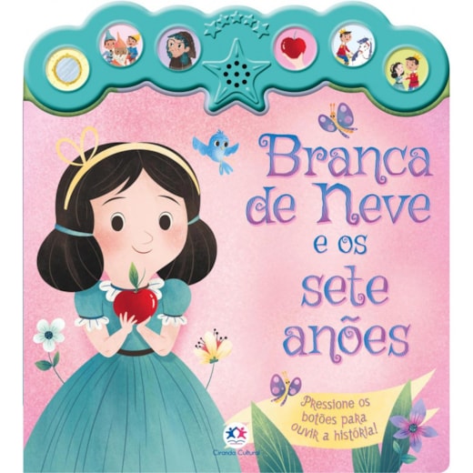 Livro Sonoro Branca de Neve e os sete anões