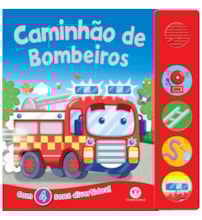 Livro Sonoro Caminhão de bombeiros Livro Sonoro Caminhão de bombeiros