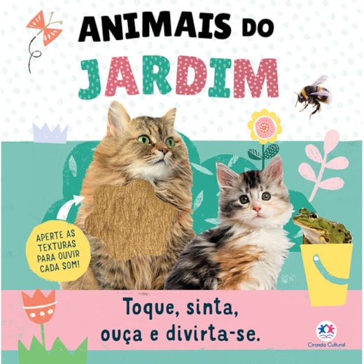 Livro Sonoro Can you pet the cuddly cat?