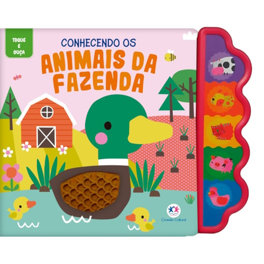 Livro Sonoro Conhecendo os animais da fazenda