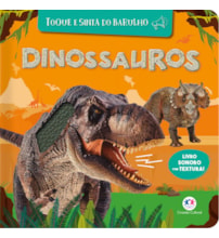 Livro Sonoro Dinossauros - Livro sonoro com textura