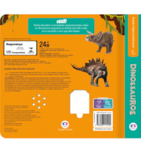 Livro Sonoro Dinossauros - Livro sonoro com textura